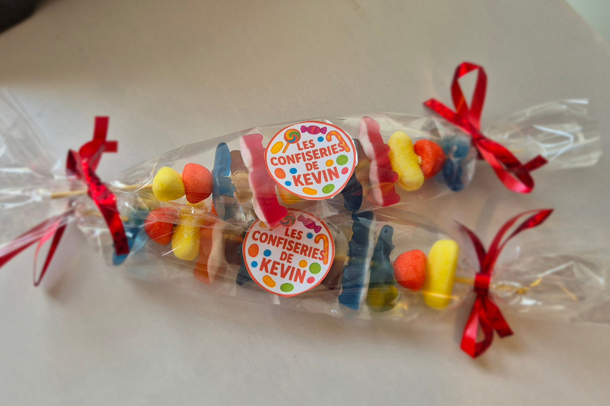 Brochette de bonbon (5 MINIMUM)