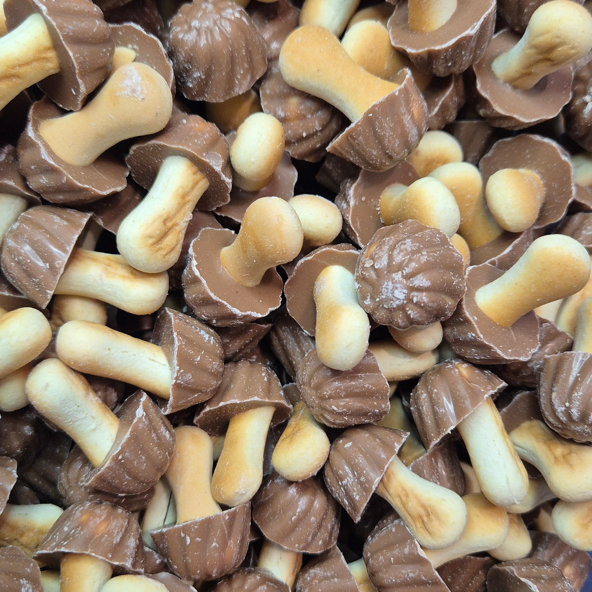 Champignons au caramel au chocolat (100g)