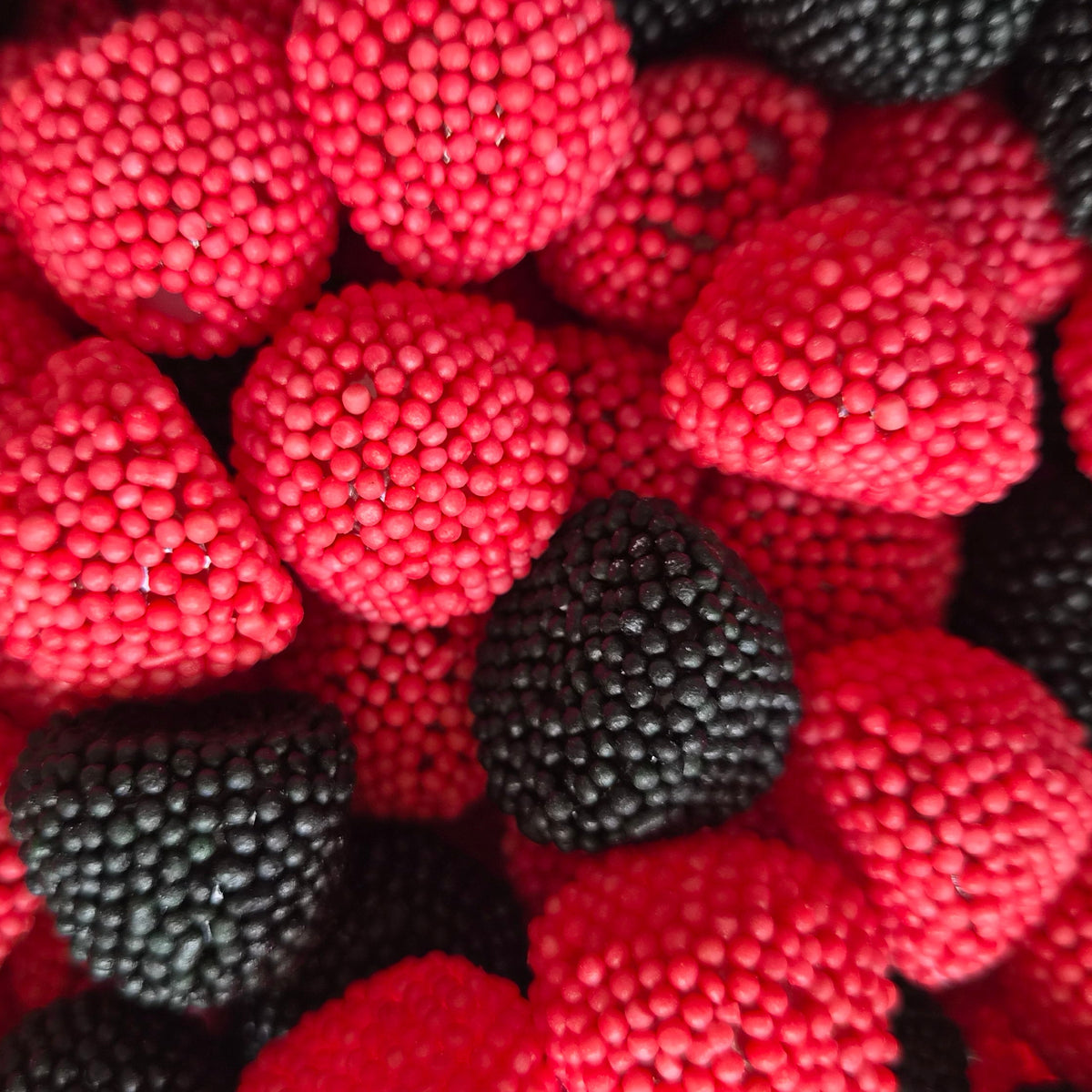Mûres et framboises perlées (rouges et noires) Dulceplus (100g)