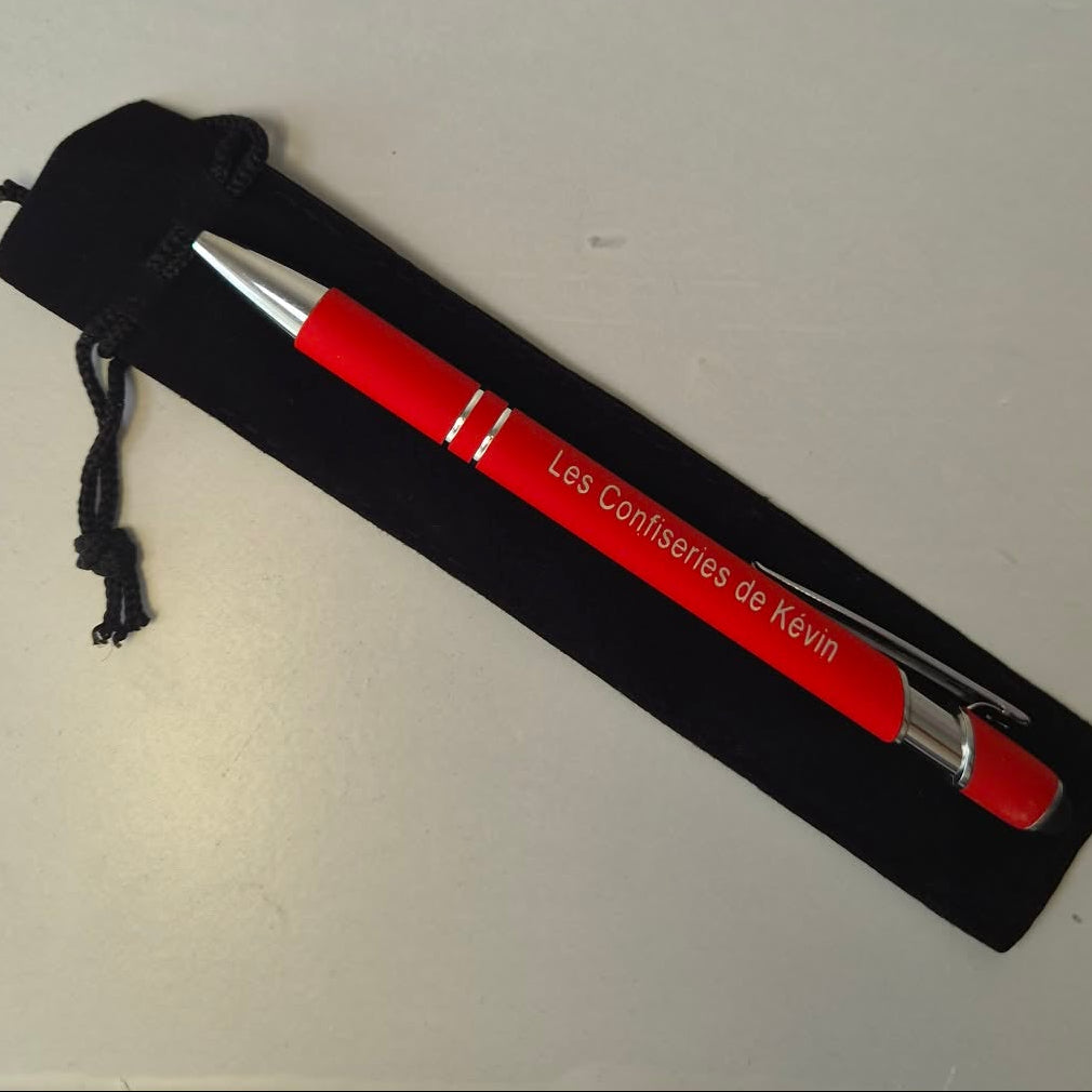 Stylo souvenir des confiseries de Kévin