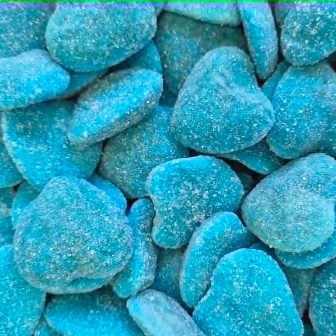 Coeurs bleus acides  Dulceplus (100g)