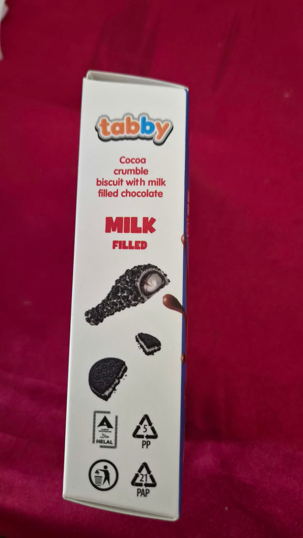 Pilons de Poulets Tabby Brisures de chocolat 50g