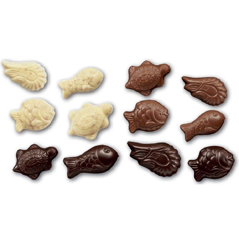 Fritures croustillantes chocolat Lait Noir Blanc vrac Révillon (100g) ANTI-GASPI